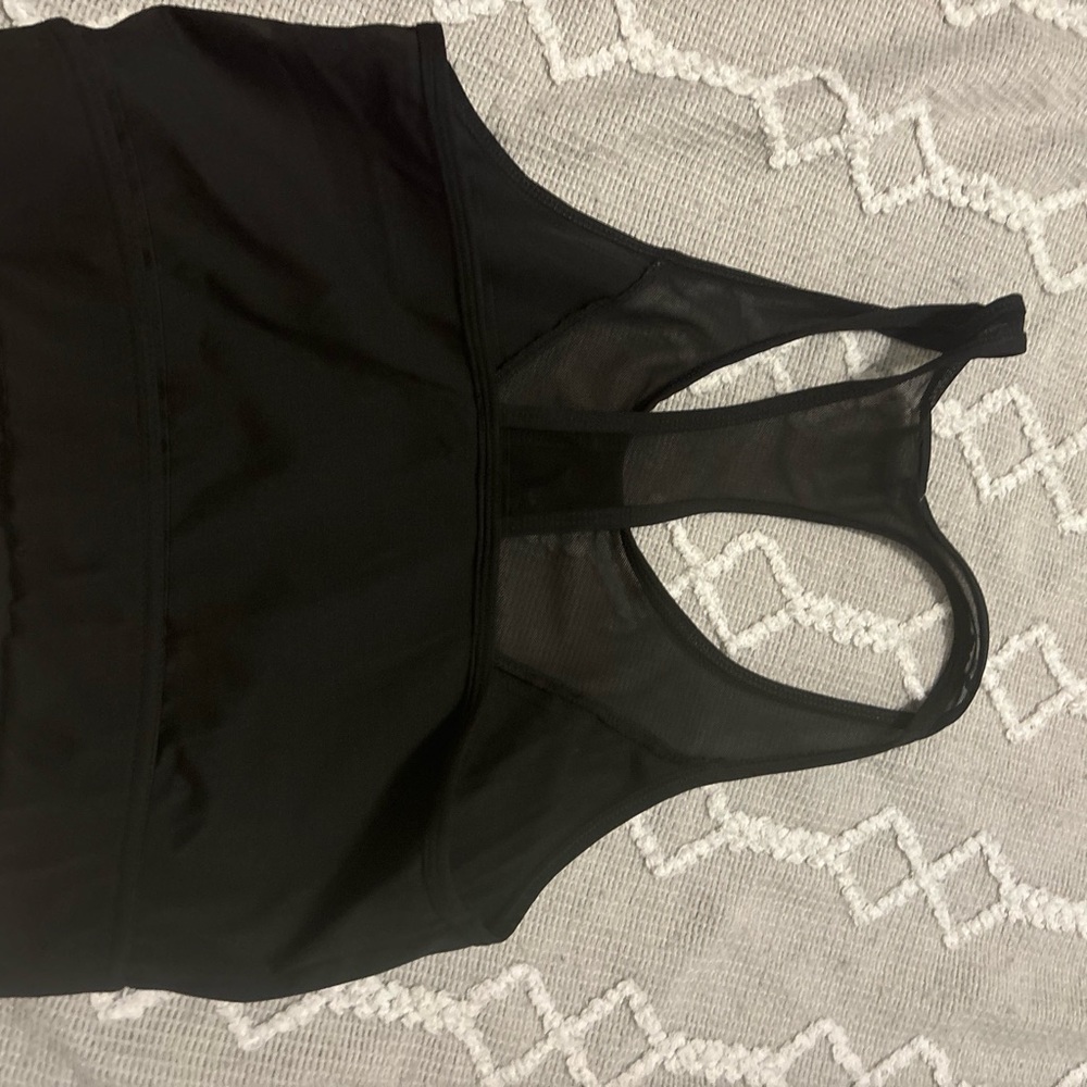 Forever 22 black mesh bra